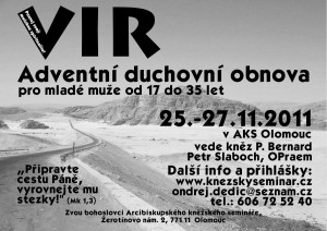 VIR – Duchovní obnova pro mladé muže