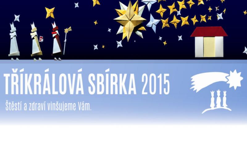 Tříkrálová sbírka proběhne 10. ledna 2015