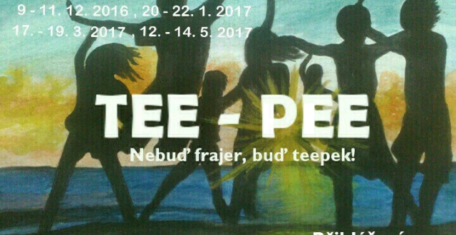 Je ti 13-15 let? Přihlas se na Tee-pee!