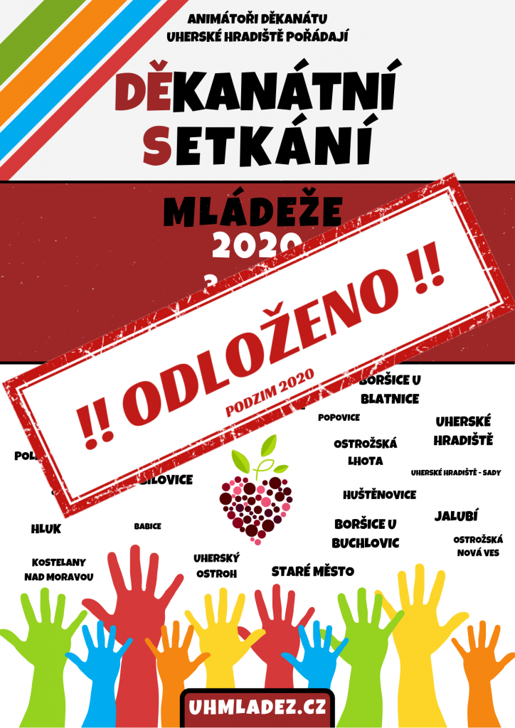 Děkanátní setkání mládeže - Odloženo!