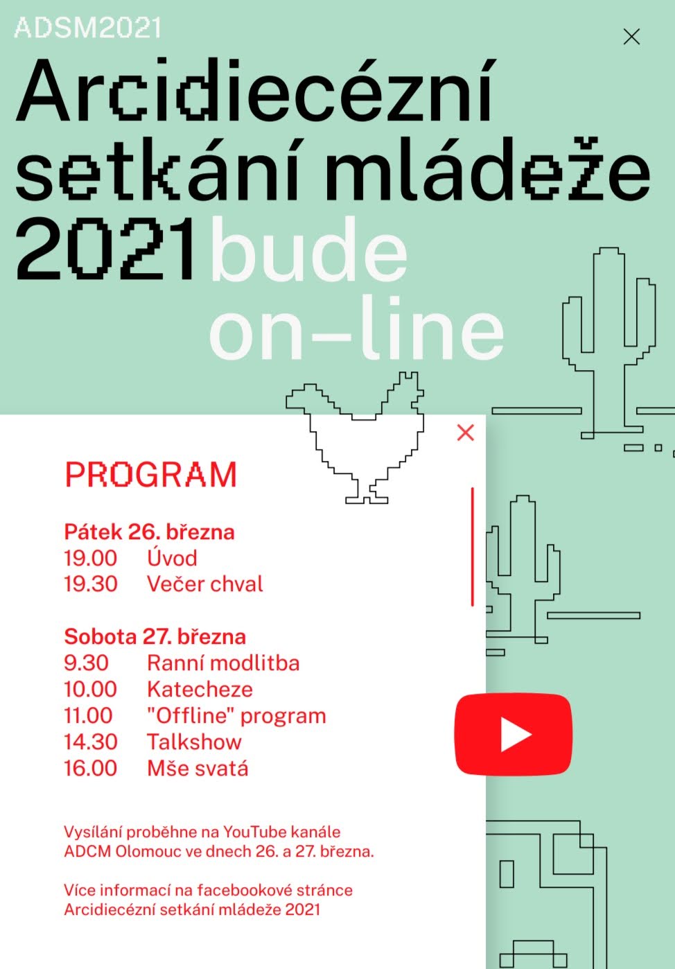 Mladí v naší arcidiecézi se letos setkají on-line