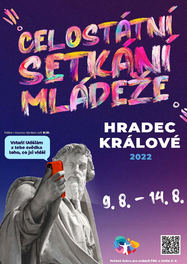 Celostátní setkání mládeže - Hradec Králové 9. - 14. 8. 2022