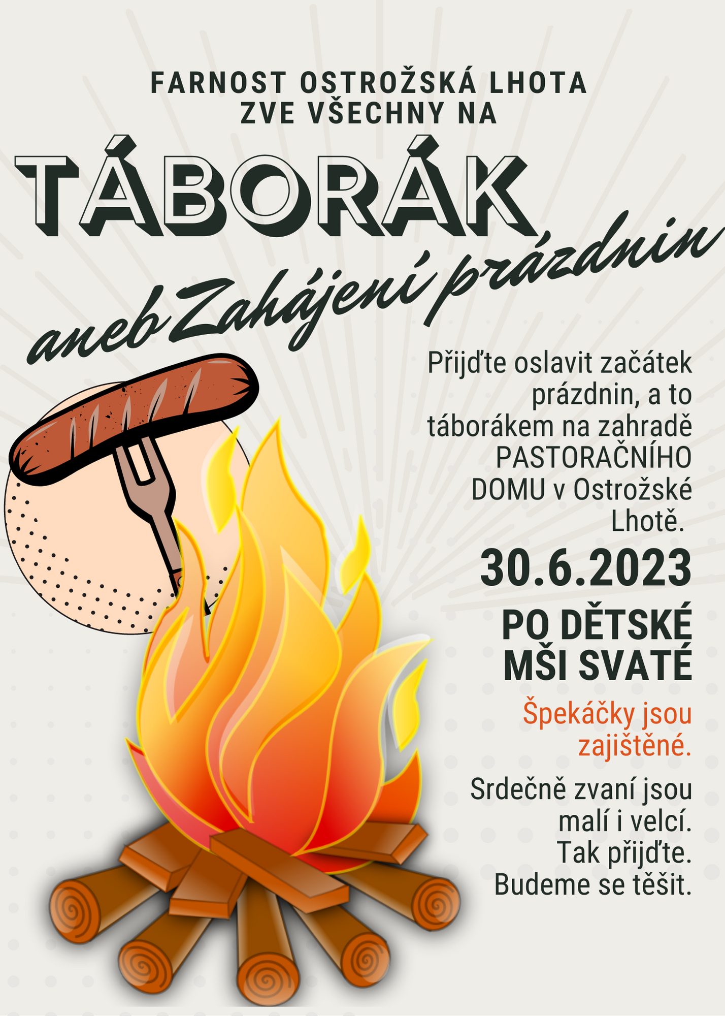 Táborák - Zahájení prázdnin