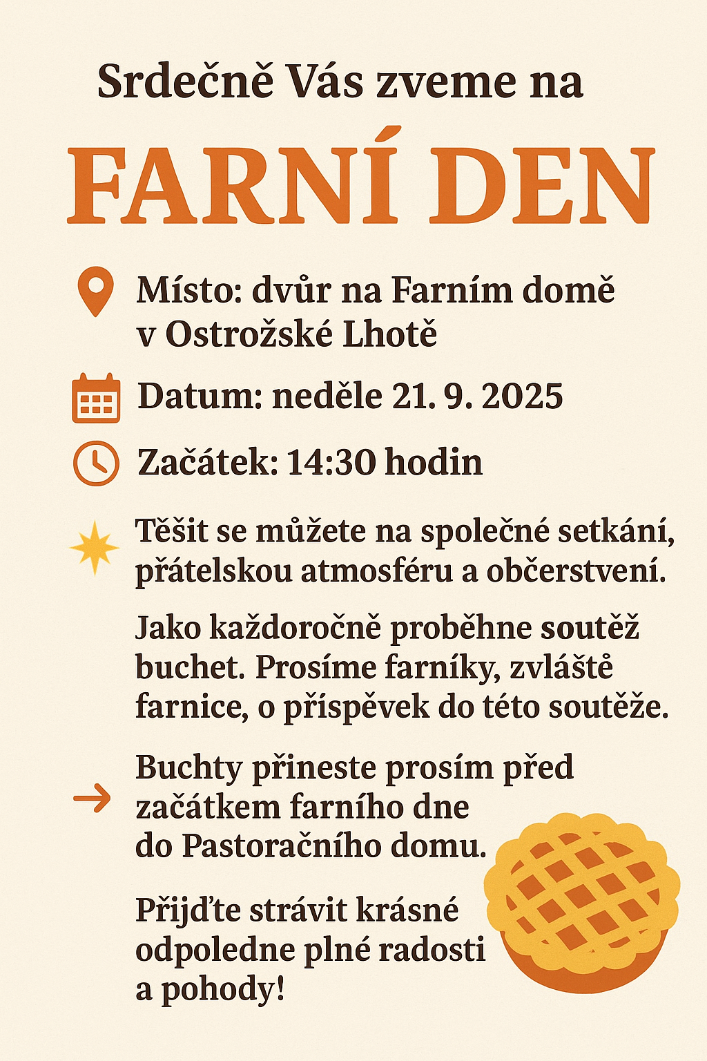 Farní den