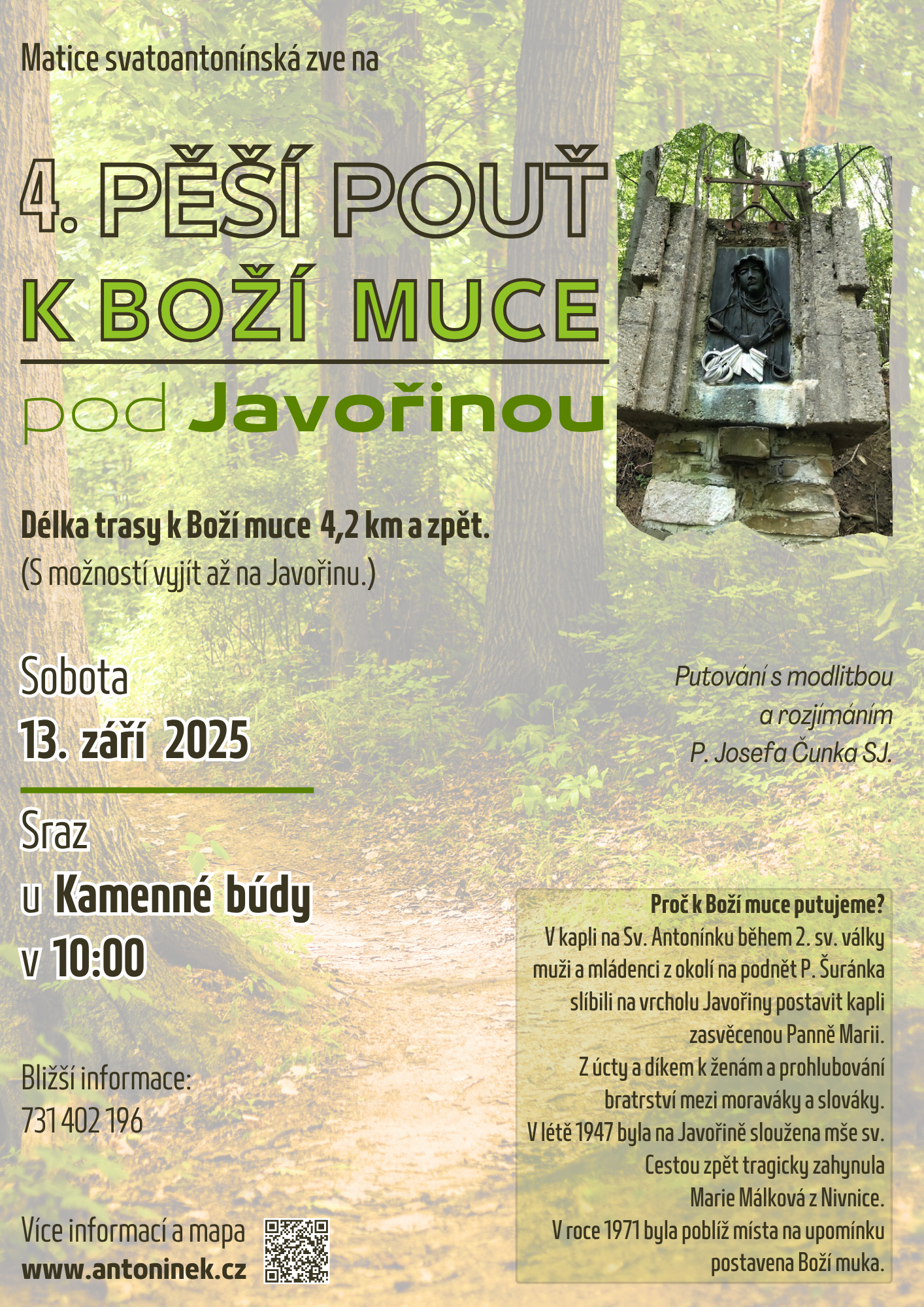 4. Pěší pouť pod Javořinu