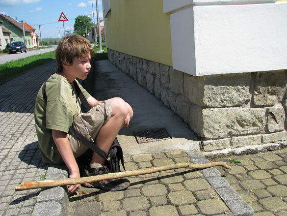 Zastávka u kaple ve Veletinách